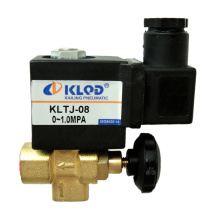 KLTJ Serie 2/2way Normal cerrado Válvula solenoide de vapor ajustable de actuación directa